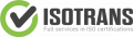 Logo ISOTRANS ente accreditatore certificazioni iso.
